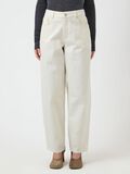 Product image thumbnail - YASLISA MW  BARREL FIT JEANS, Ecru | 1