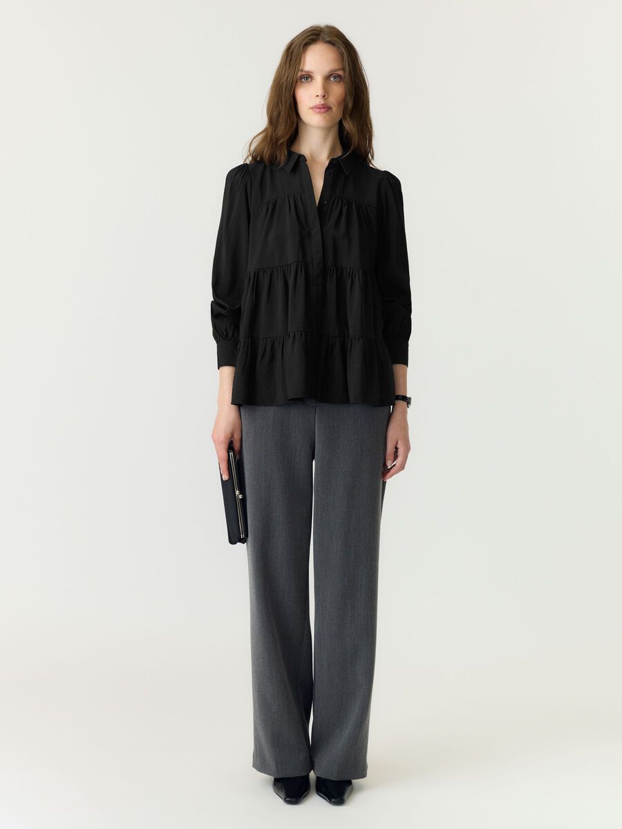 Carousel image - YASPALA SHIRT, Black | 5