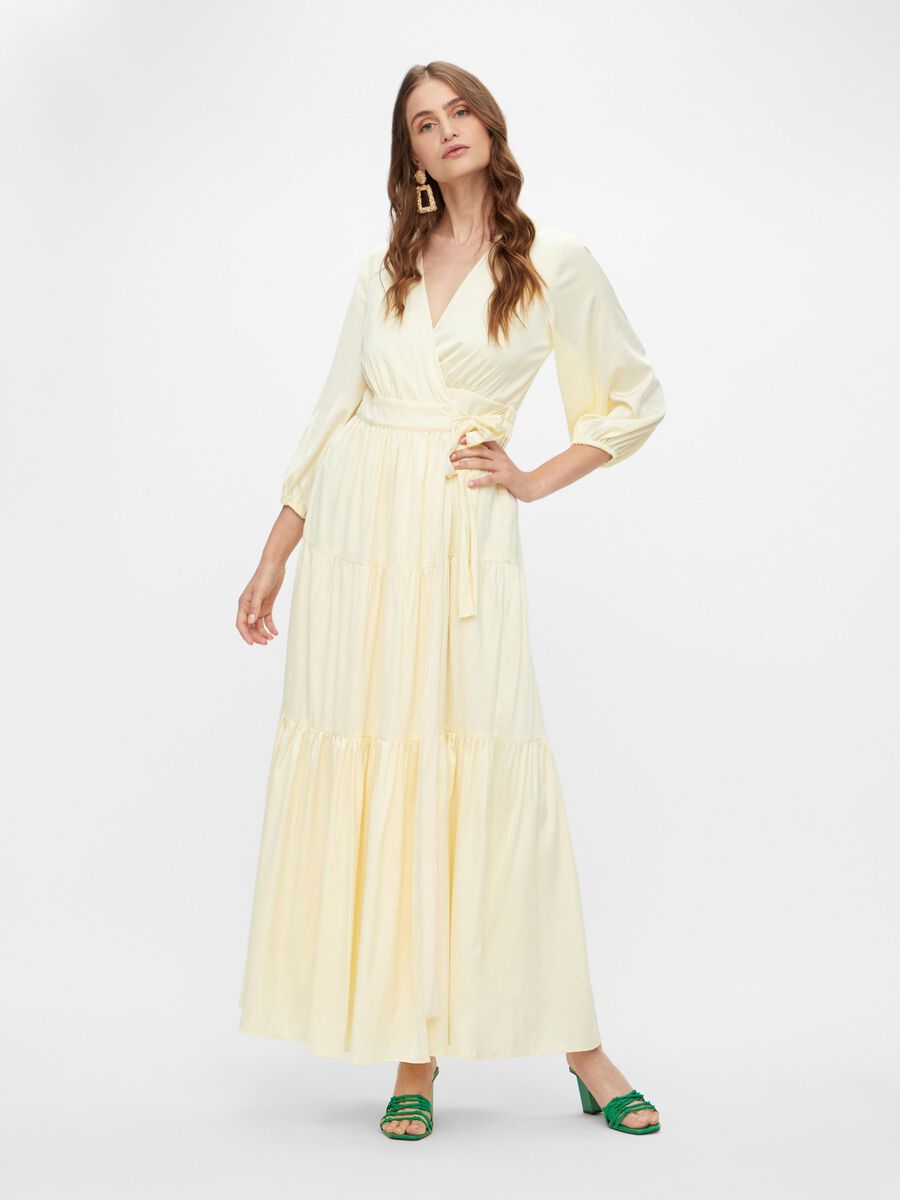 Y.A.S YASLUMEN MAXI JURK, Transparent Yellow, highres - 26022527_TransparentYellow_003.jpg
