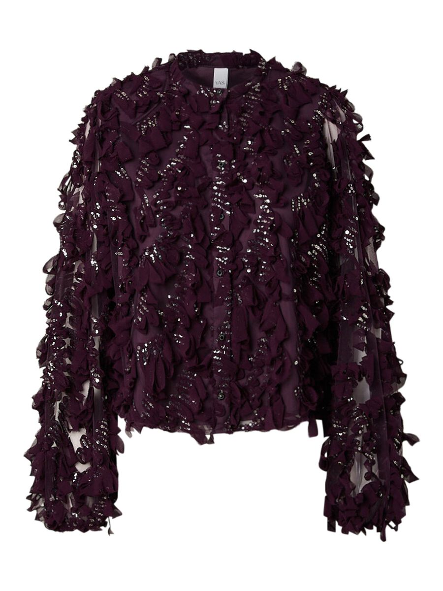 Carousel image 5 YASABELONE LS SHIRT, Shadow Purple