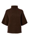 Product image thumbnail - YASEMILA PULL EN MAILLE, Chocolate Brown | 5