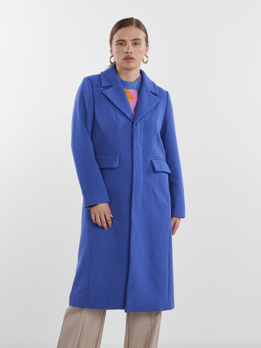 Y.A.S YASLIMA CAPPOTTO IN MISTO LANA, Federal Blue, highres - 26030713_FederalBlue_003.jpg