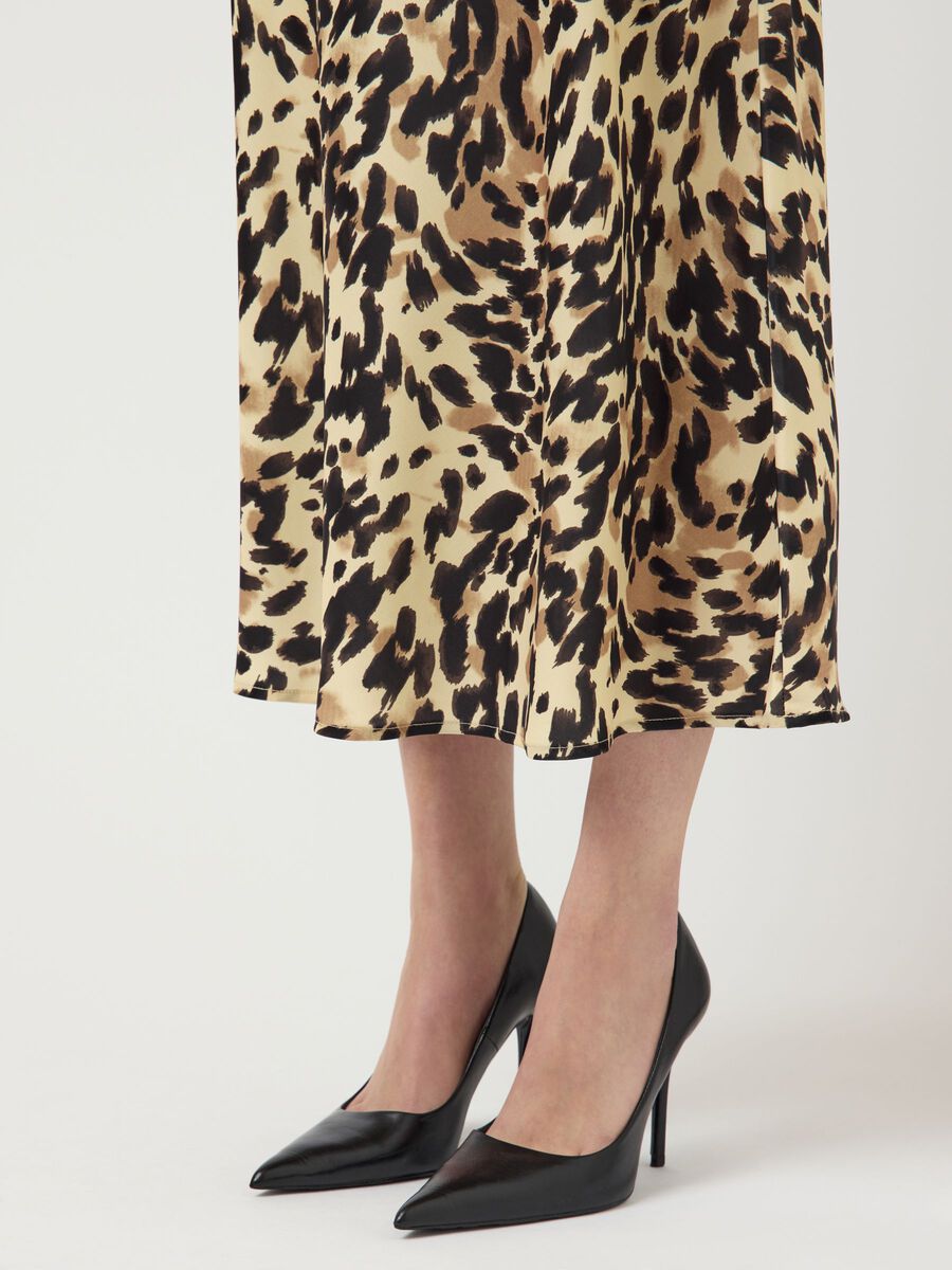 Carousel image - YASPELLA MIDI SKIRT, Black | 3