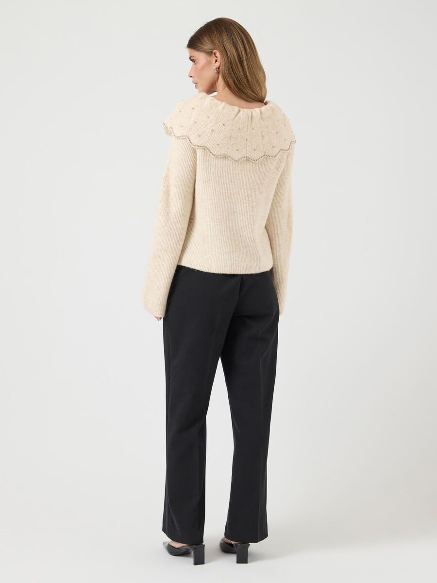 Carousel image - YASCHARMA KNITTED PULLOVER, Birch | 2