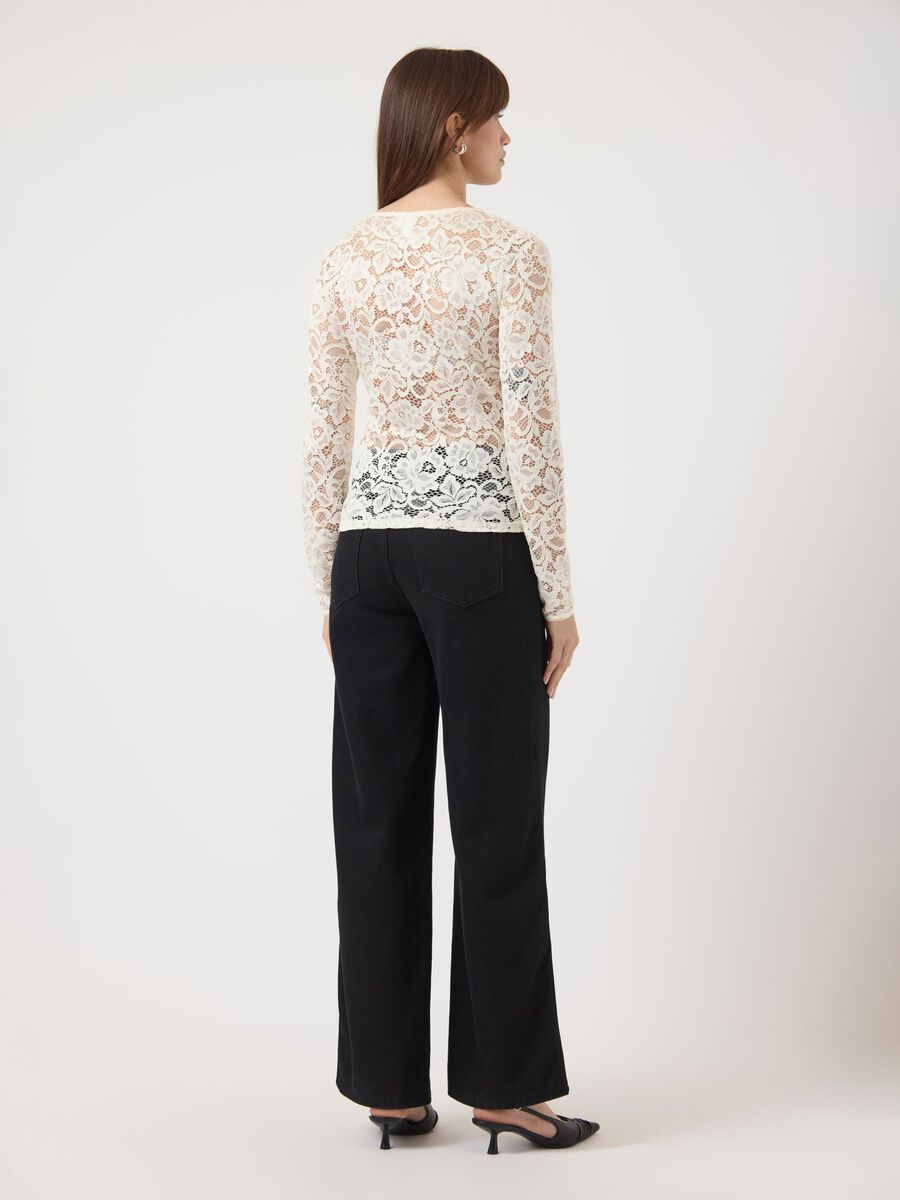 YAS YASLACEY LACE LONG SLEEVED TOP, Pristine, highres - 26039993_Pristine_004.jpg