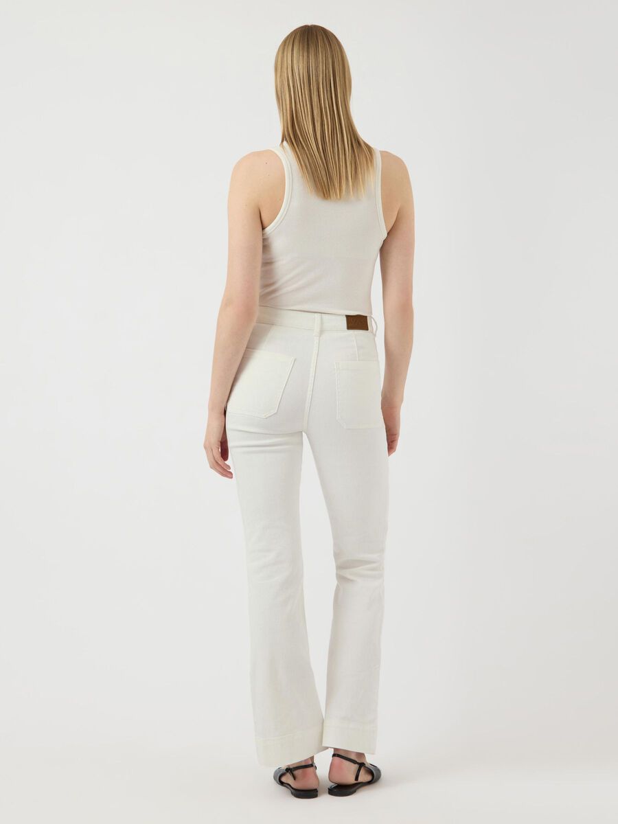 YAS FLARED JEANS, Star White, highres - 26037527_StarWhite_004.jpg