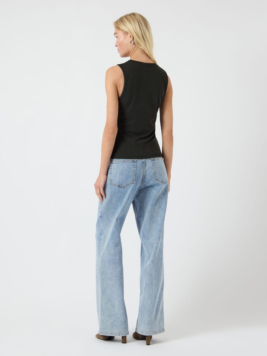 Product carousel image - YASPALOMA TANK TOP, Black | 2
