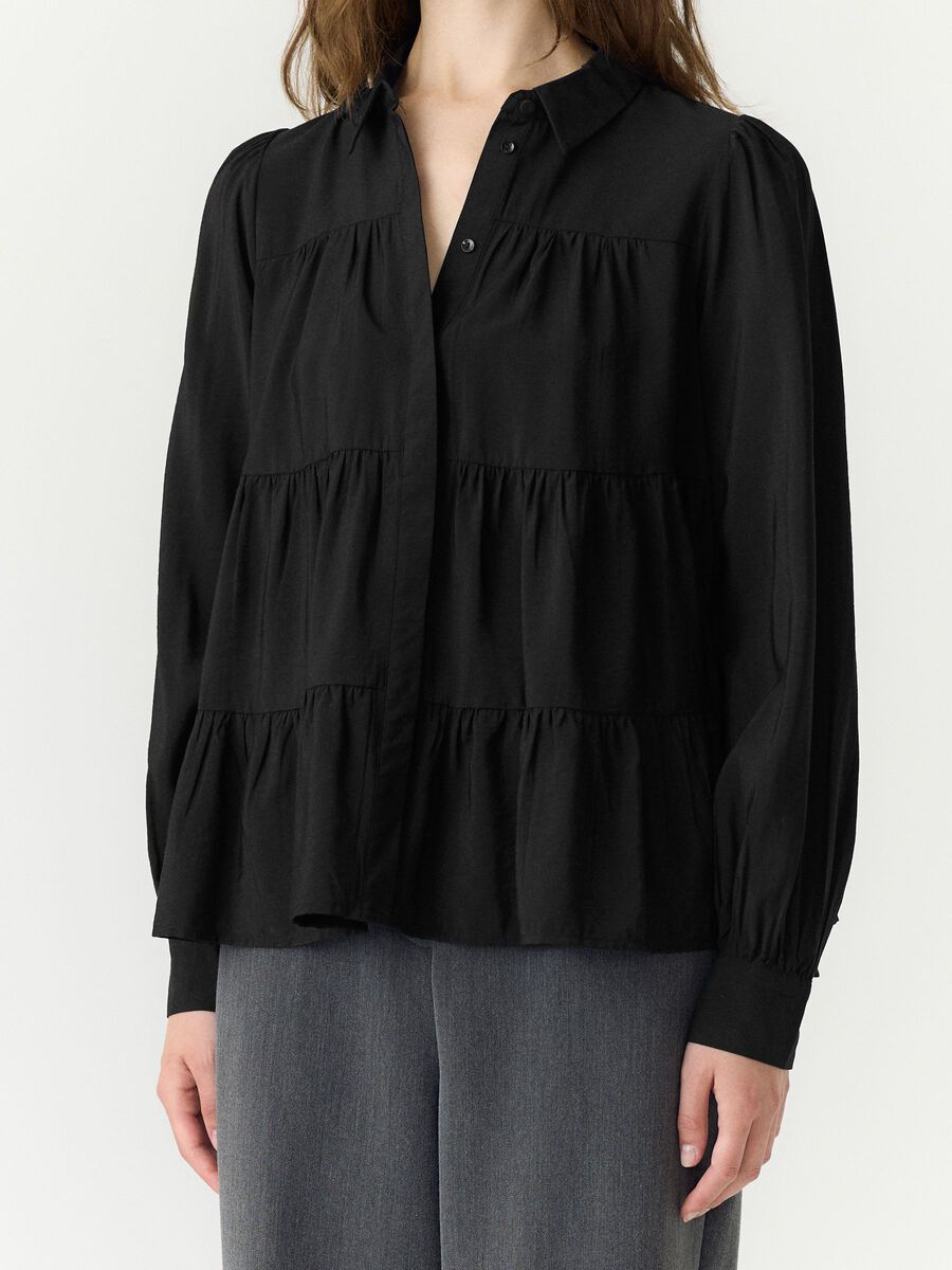 Carousel image - YASPALA SHIRT, Black | 3