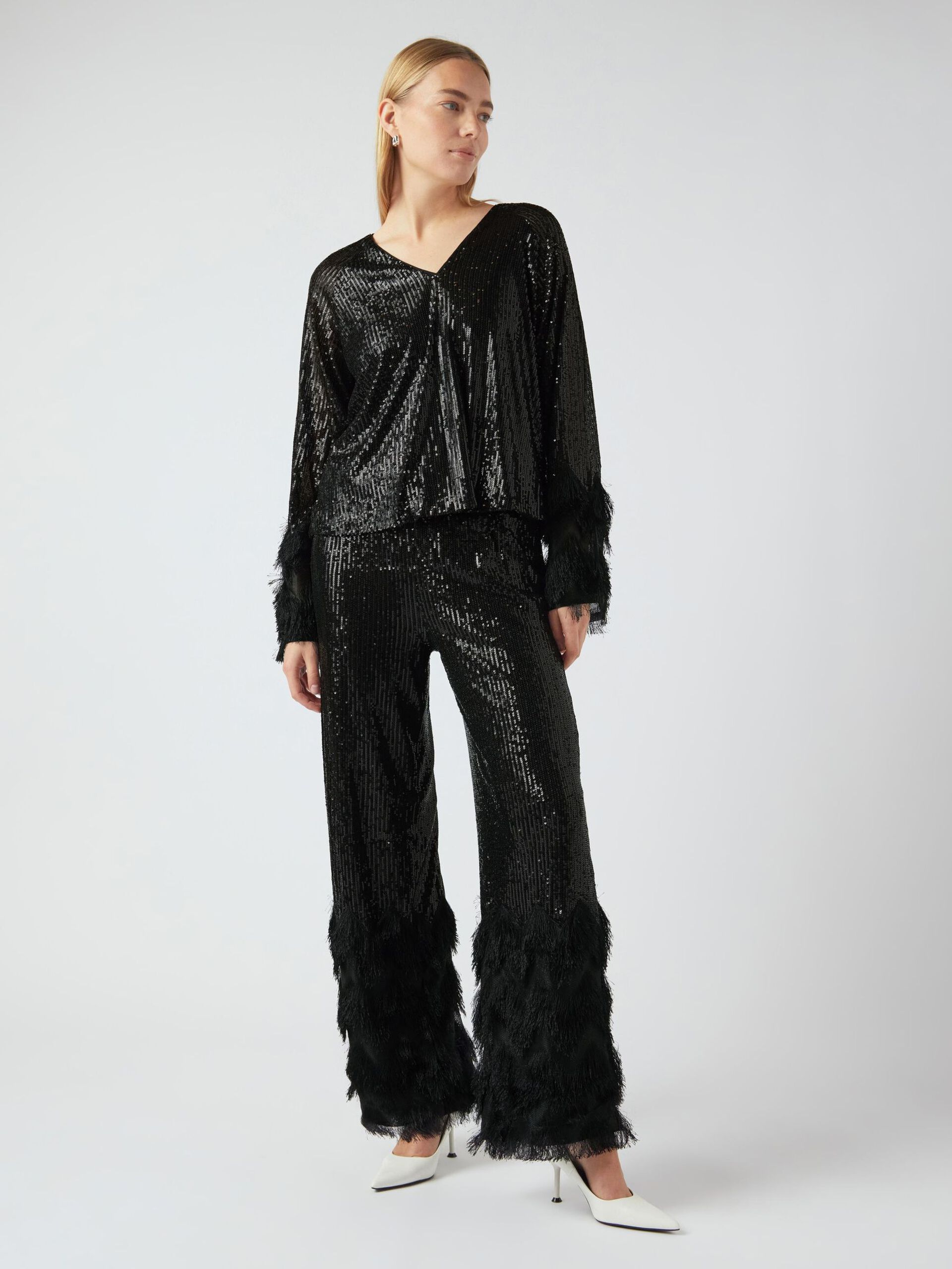 Carousel image - YASFLOW LONG SLEEVED TOP, Black | 4