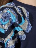 YAS YASBLUGA EMBELLISHED SWEATSHIRT, Navy Blazer, highres - 26039247_NavyBlazer_1231919_007.jpg