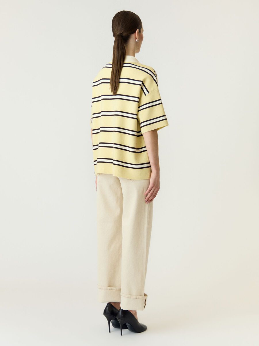 Product carousel image - YASISABELL 2/4 KNITTED PULLOVER, Anise Flower | 2