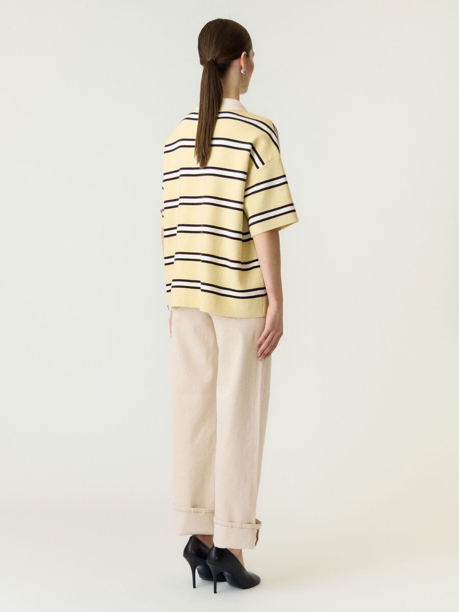 Product carousel image - YASISABELL 2/4 KNITTED PULLOVER, Anise Flower | 2