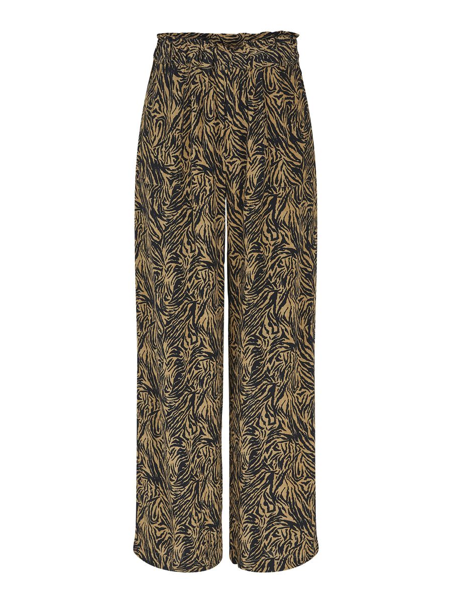 Carousel image - YASNINNO HIGH WAISTED TROUSERS, Black | 1