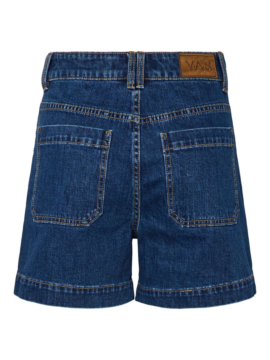 Product carousel image - YASNEMA HMW  DENIM SHORTS, Medium Blue Denim | 2