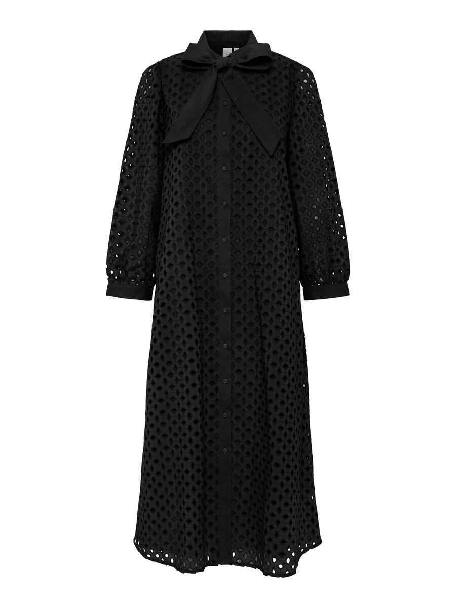YAS YASJOSANNE  MIDI DRESS, Black, highres - 26034662_Black_001.jpg