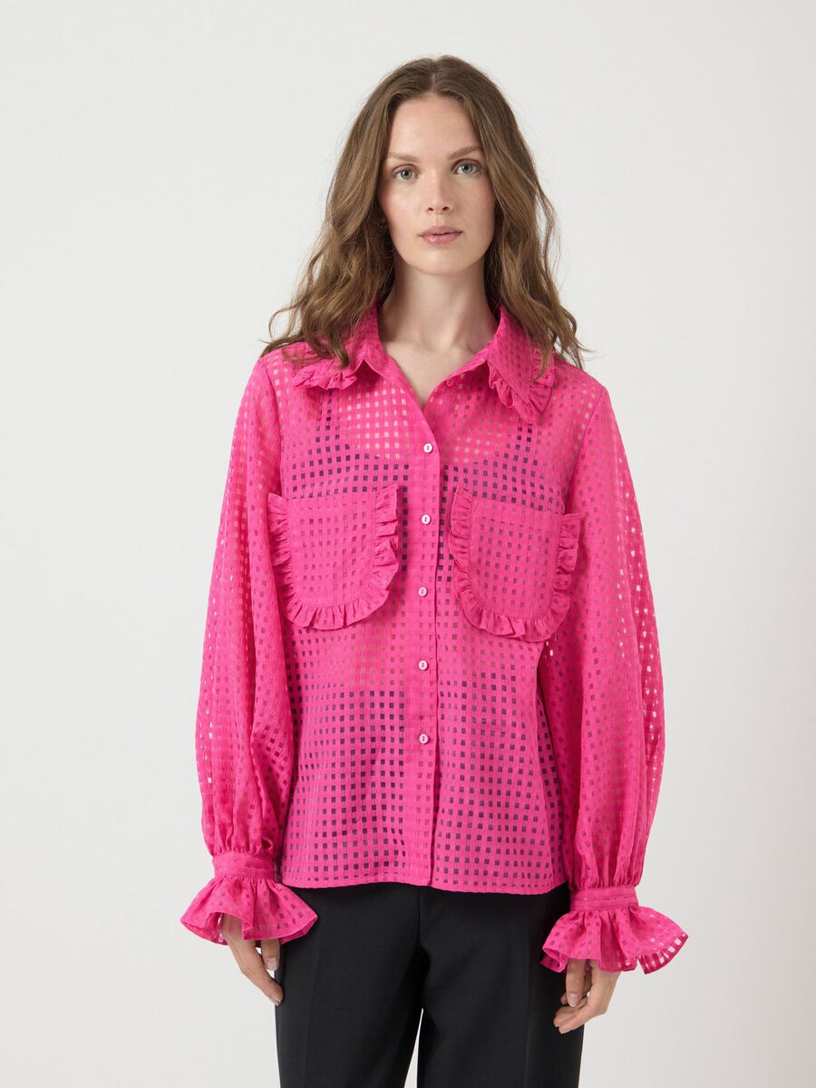 Product carousel image - YASFELINE SHIRT, Rose Violet | 1