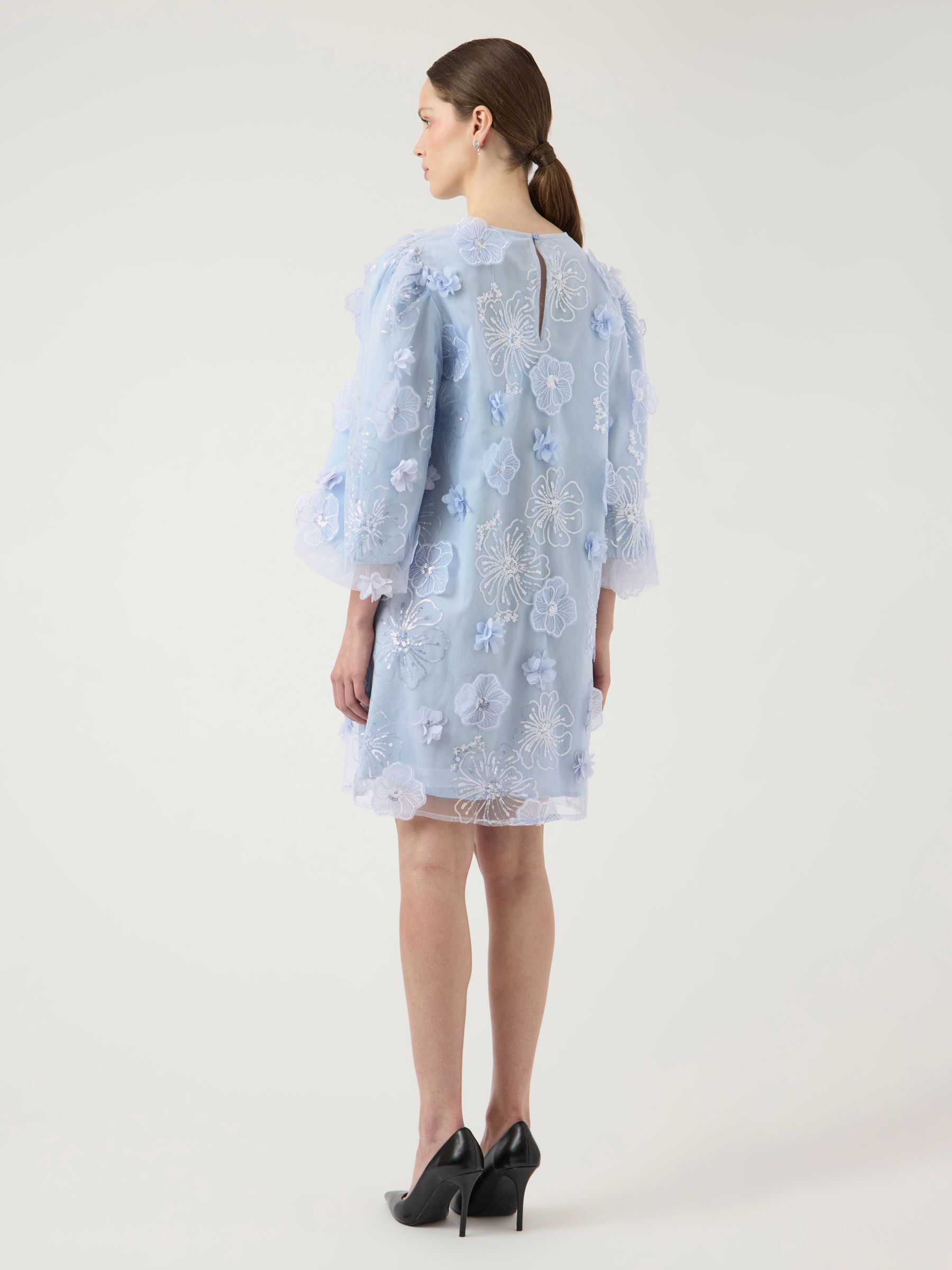 YASSOLANA 3/4 MIDI DRESS | Blue | YAS® Finland