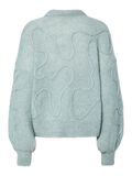 Product image thumbnail - SWETER Z DZIANINY, Silver Blue | 7