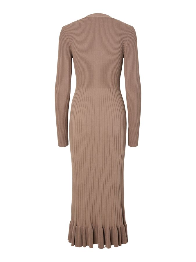 YASMIKLA KNITTED MAXI DRESS | Grey | YAS UK YASMIKLA KNITTED MAXI DRESS | Grey | YAS UK