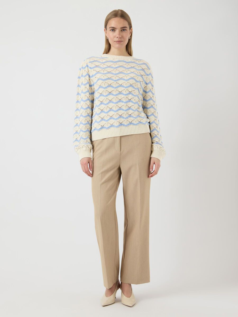 Carousel image - YASVIMA KNITTED PULLOVER, Birch | 4