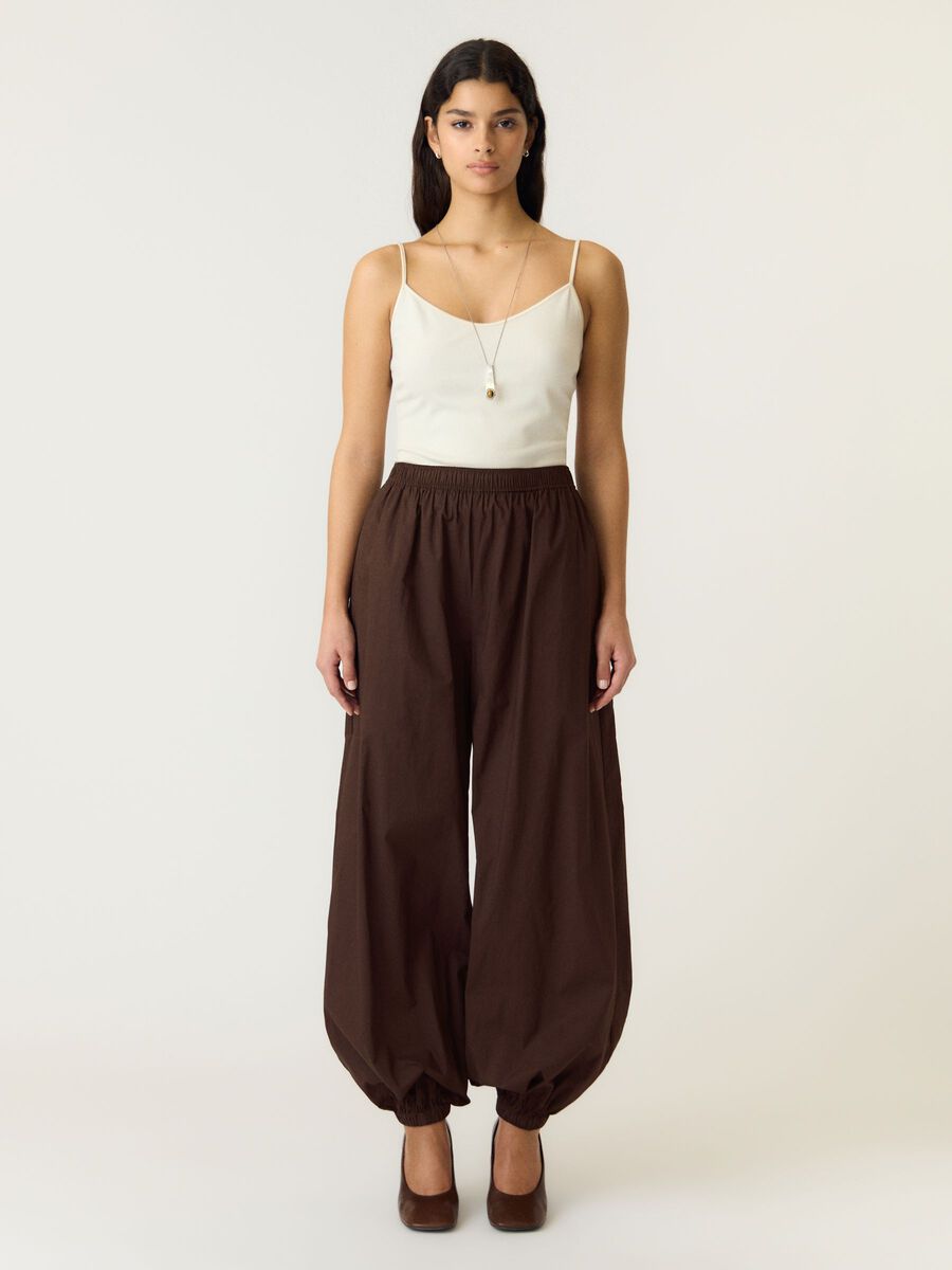 Product tile image YASMELVO HW  BALLOON TROUSERS, Coffee Bean 26041205_CoffeeBean