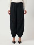Product image thumbnail - YASRAISE HW BALLOON  TROUSERS, Black | 1
