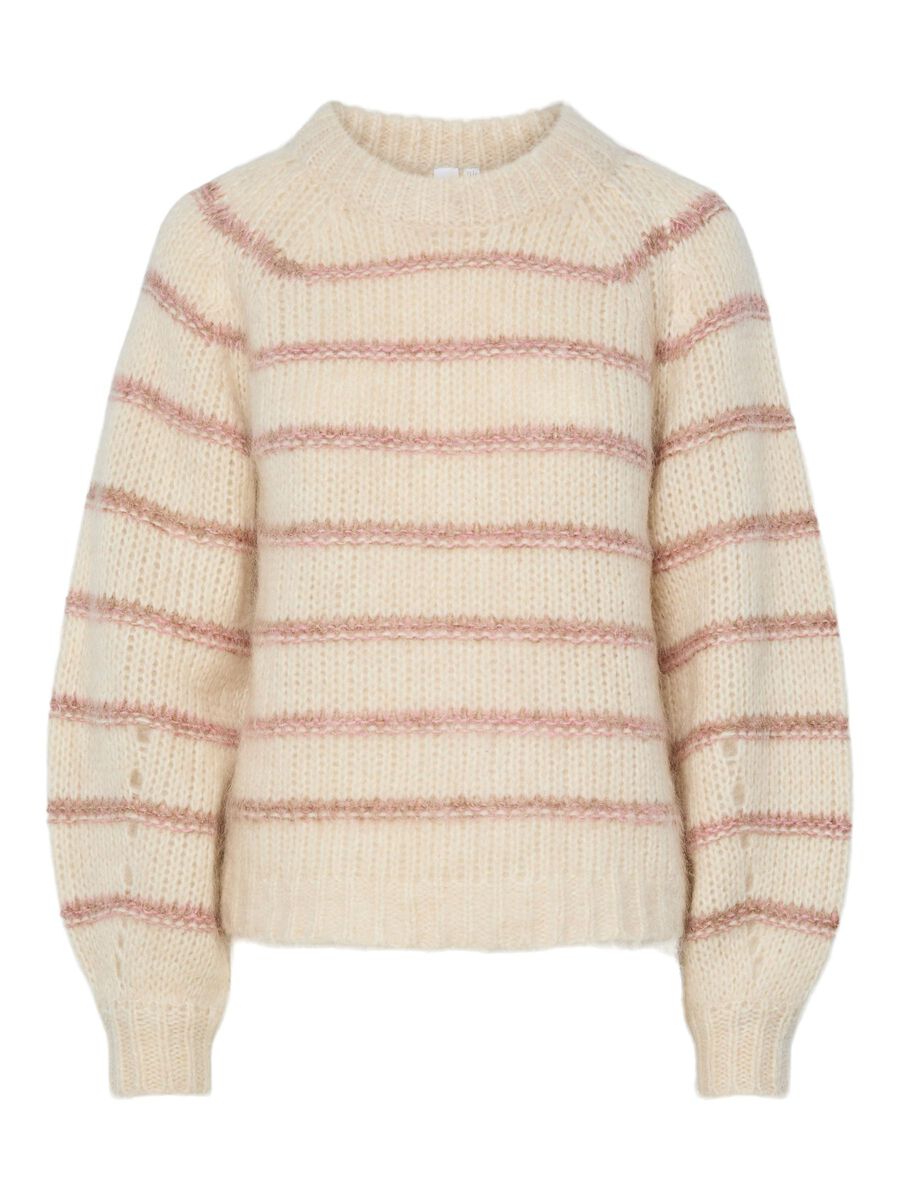 Carousel image - YASCHIMA WOLLMIX STRICKPULLOVER, Birch | 5