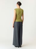Product image thumbnail - YASPINA SLEEVELESS TOP, Moss | 2