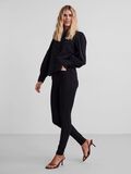 Product image thumbnail - YASBLICCO BRODYRPRYDD SKJORTA, Black | 5