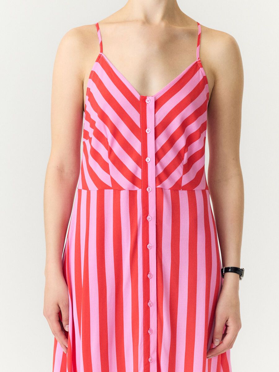 Carousel image 3 YASSAVANNA LONG STRAP DRESS, Cyclamen
