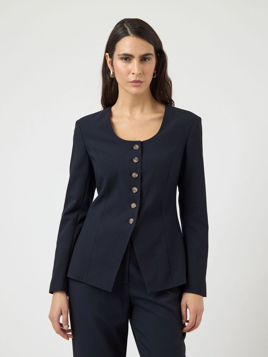 Product carousel image - YASKARISO  BLAZER, Navy Blazer | 1
