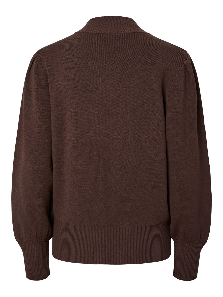 Carousel image - YASFONNY JUMPER, Chocolate Brown | 2