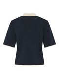 YAS YASMILLE GEBREIDE TOP, Navy Blazer, highres - 26034723_NavyBlazer_1170625_002.jpg