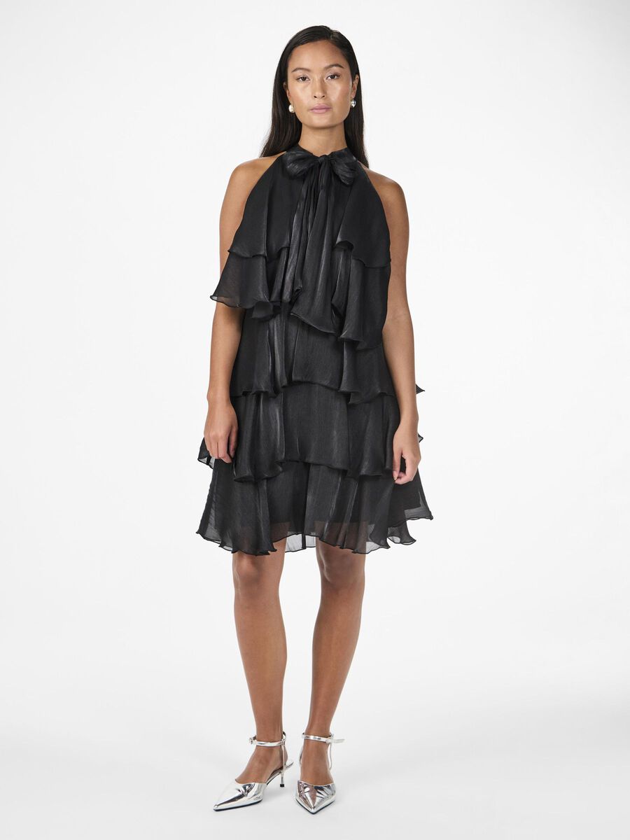YAS YASCLASSY  MINI DRESS, Black, highres - 26036104_Black_005.jpg