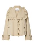 YAS YASELSANA SHORT TRENCHCOAT, Travertine, highres - 26038133_Travertine_001.jpg