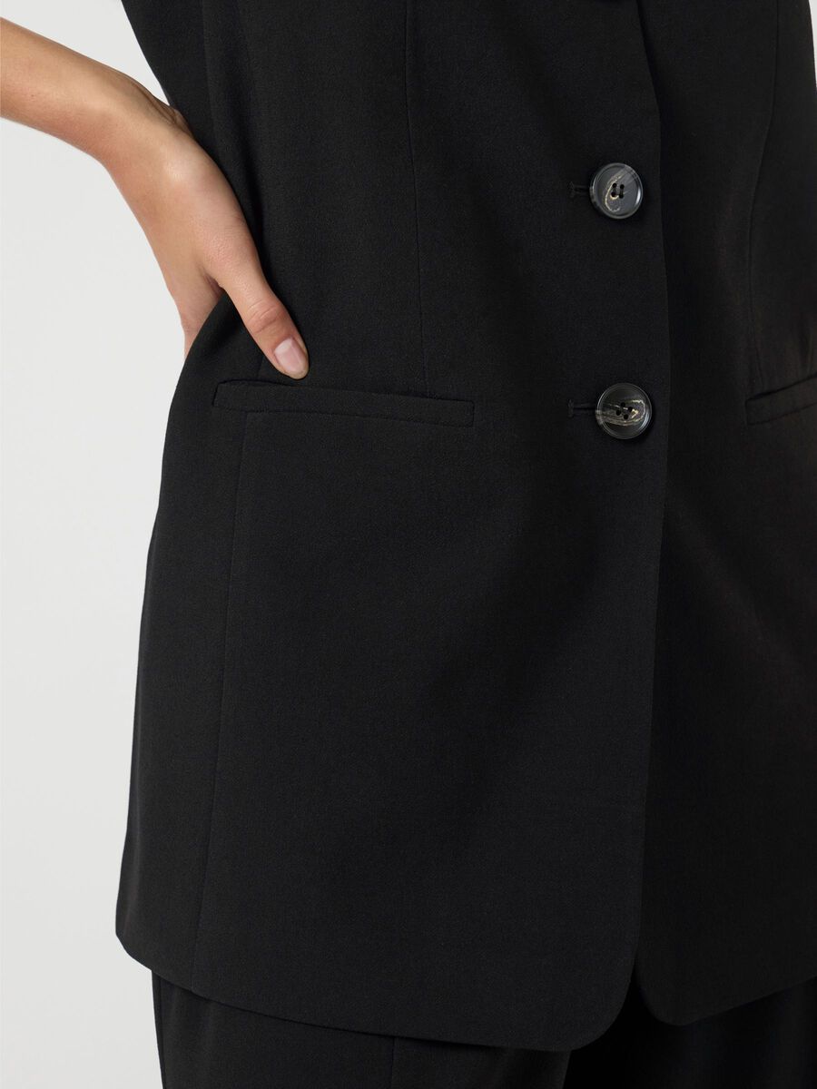 Carousel image - YASMALI WAISTCOAT, Black | 5