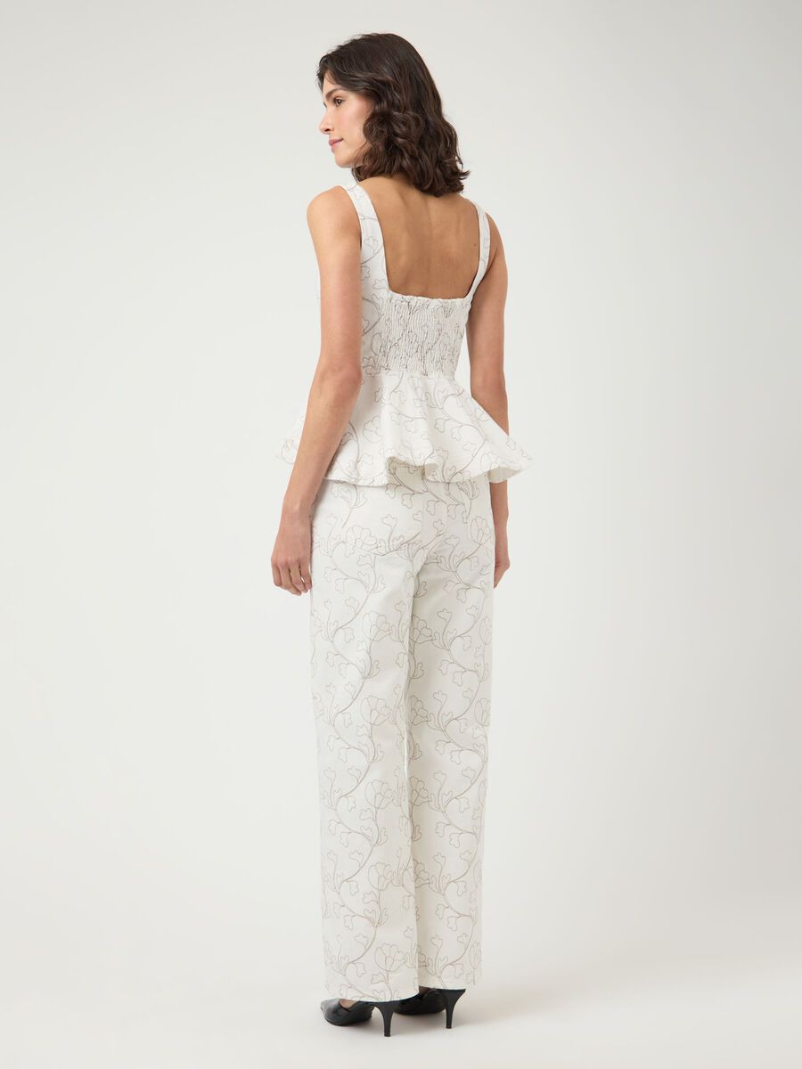 Product carousel image - YASBLUMA  STRAP TOP, Star White | 2