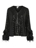 YAS YASFLOW TOP MED LANGE ÆRMER, Black, highres - 26037683_Black_001.jpg