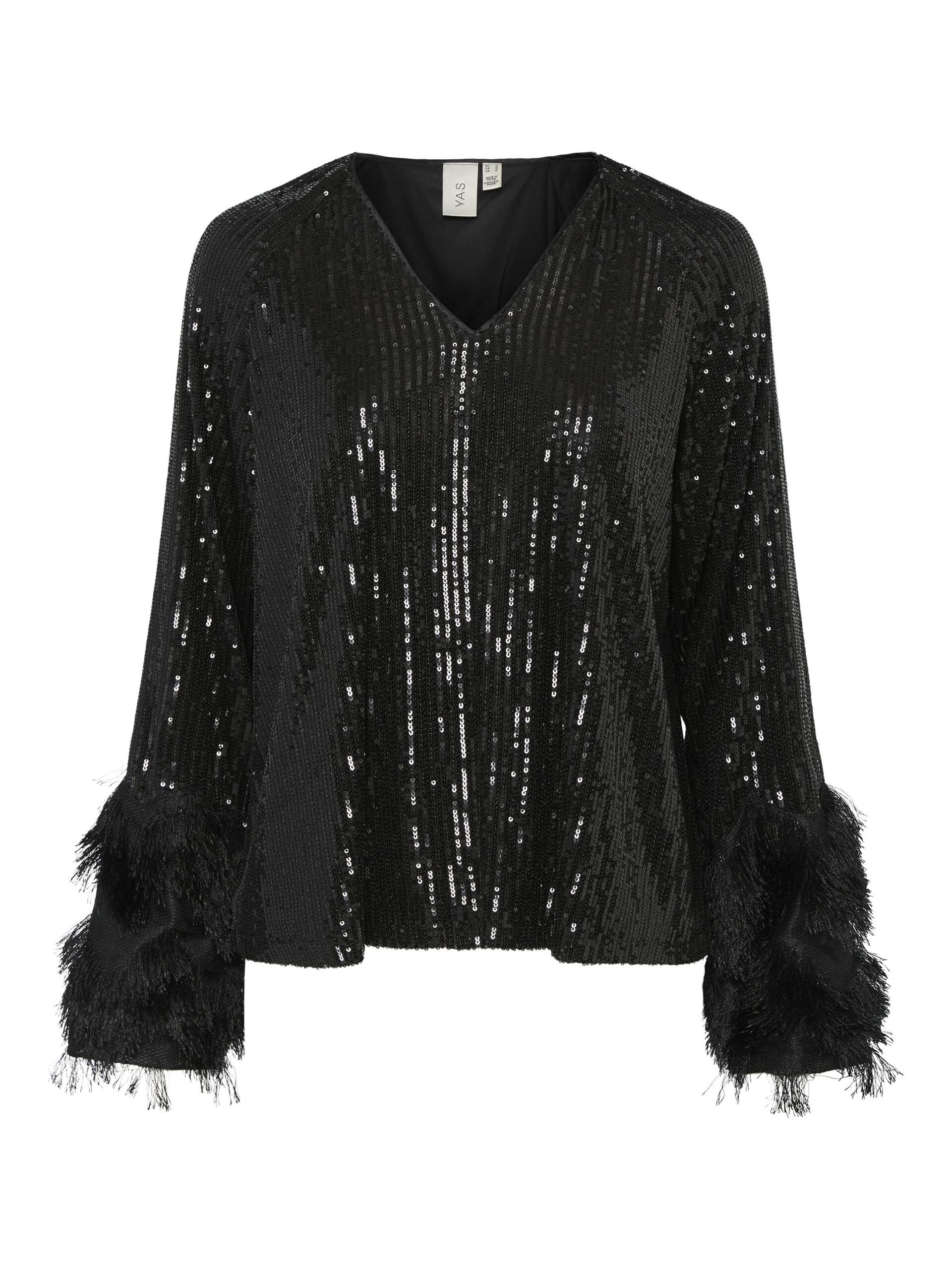 Carousel image - YASFLOW LONG SLEEVED TOP, Black | 6