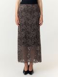 Product image thumbnail 1 YASLACEY HW  MIDI SKIRT, Chocolate Brown