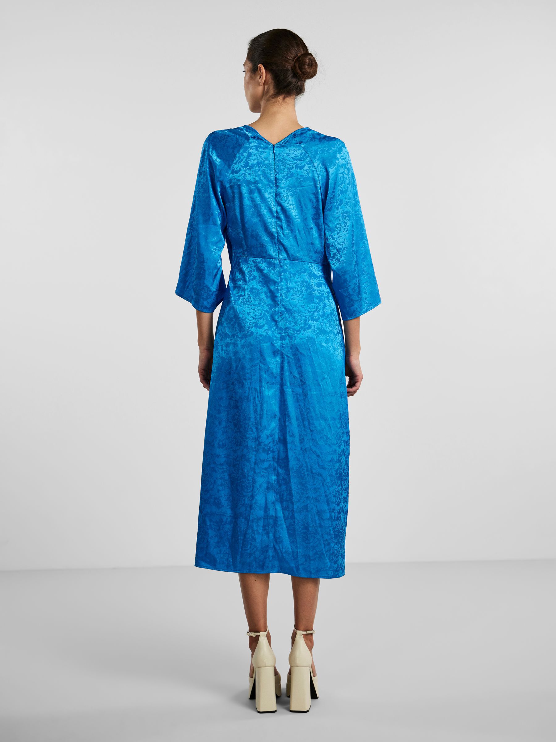 Yas blue dress top