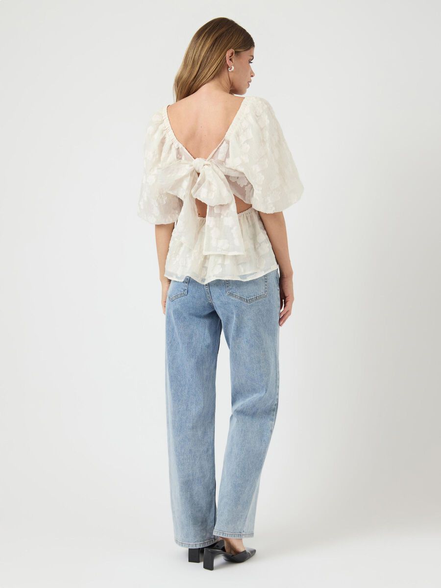 YAS YASLIZE 2/4 SLEEVED BLOUSE, Birch, highres - 26038965_Birch_004.jpg