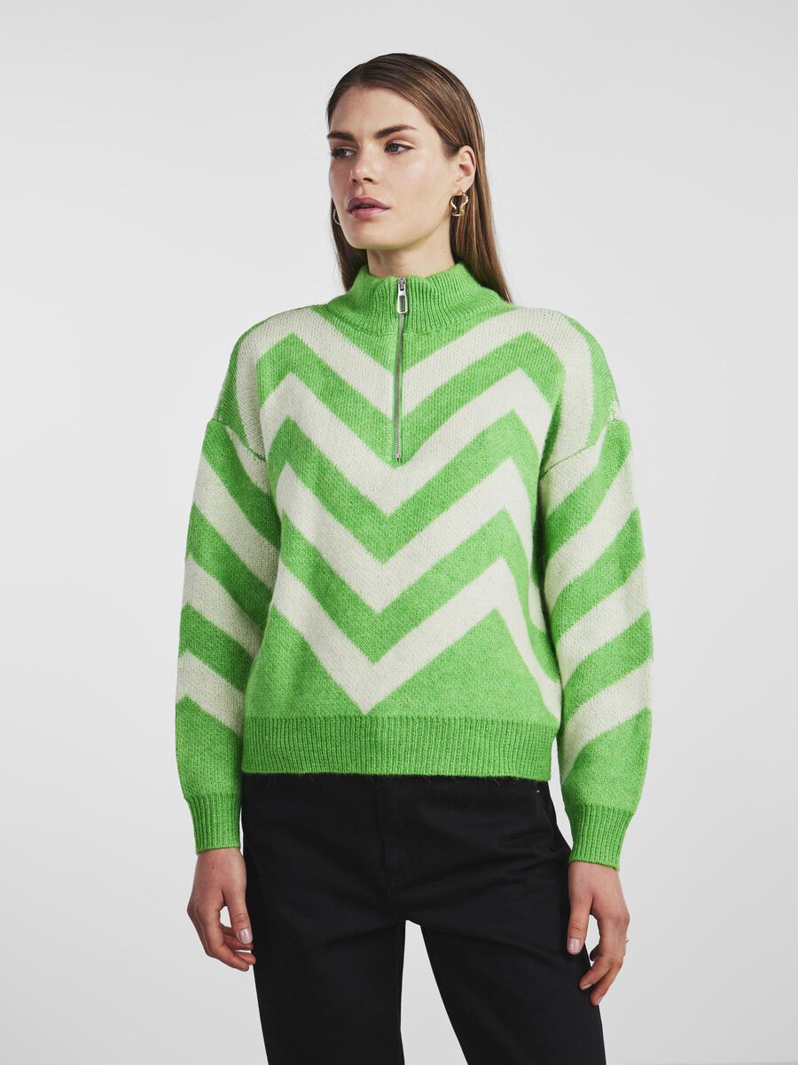 Y.A.S SWETER Z DZIANINY, Poison Green, highres - 26030793_PoisonGreen_1042922_003.jpg