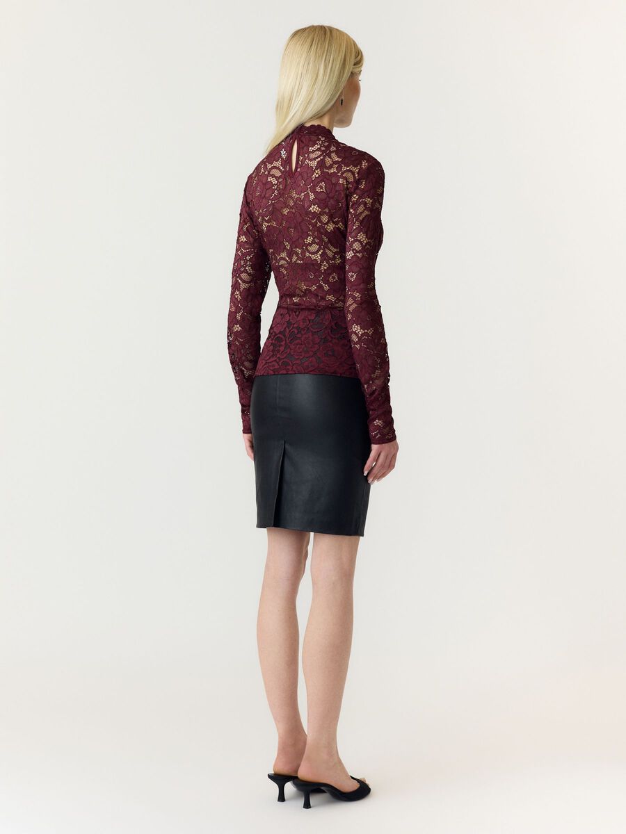 Carousel image 2 YASLACEY BLONDE TOP MED LANGE &AElig;RMER, Port Royale