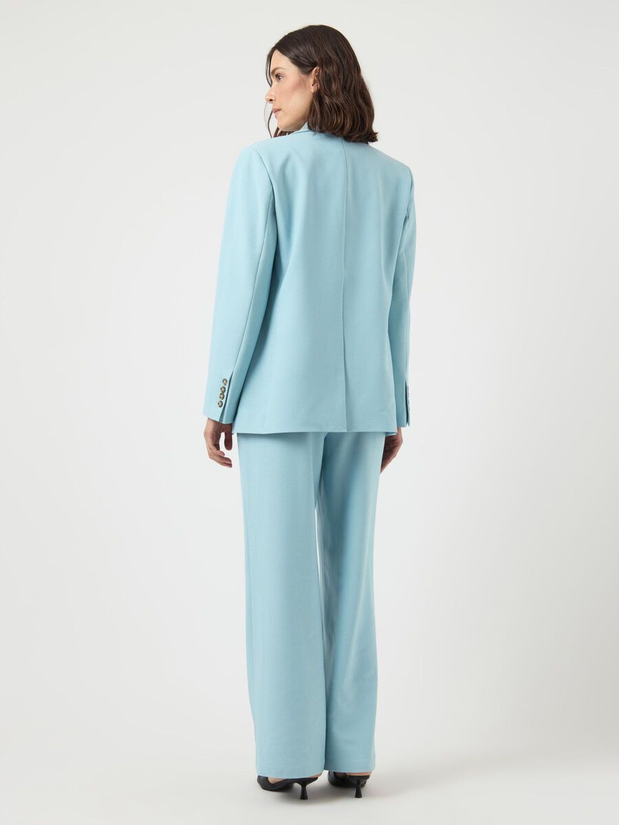 Product carousel image - YASREEMAJ HIGH WAISTED TROUSERS, Reef Waters | 2