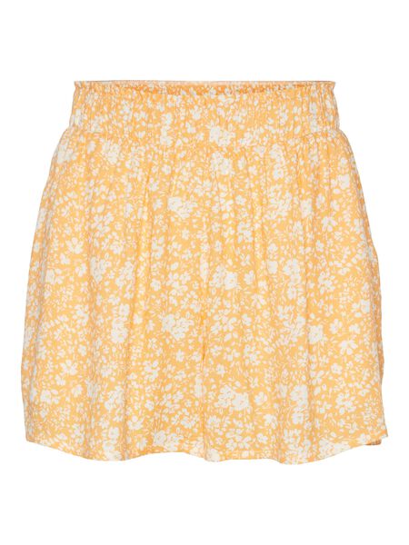 Y.A.S YASSTELLI KORKEAVYÖTÄRÖISET SHORTSIT, Mock Orange, highres - 26026231_MockOrange_1014711_001.jpg