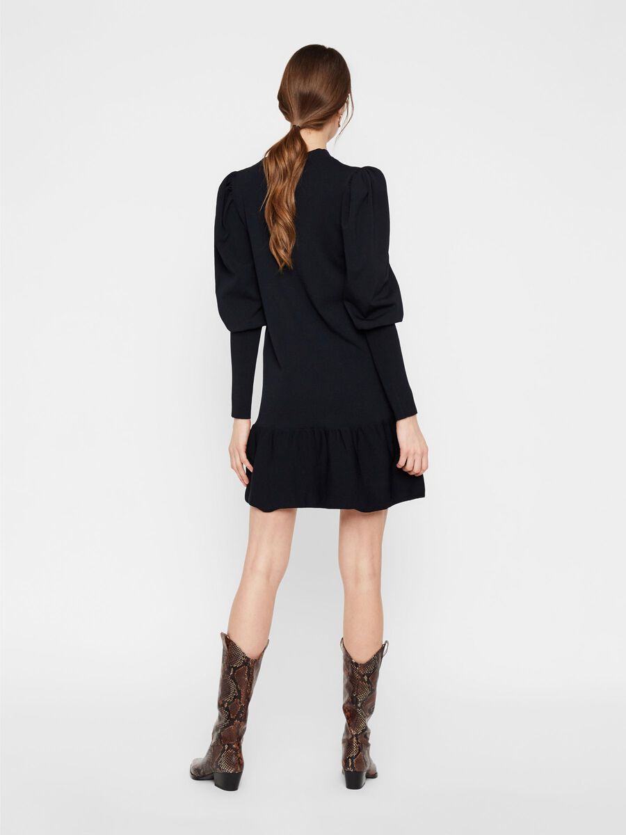 YAS SUKIENKA Z DZIANINY, Black, highres - 26019613_Black_004.jpg