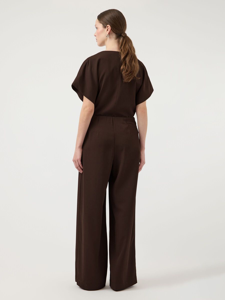 Product carousel image - YASRANIA HW STRAIGHT  TROUSERS, Coffee Bean | 2