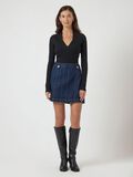 Product image thumbnail - YASCYRA MW DENIM MINI SKIRT, Dark Blue Denim | 4