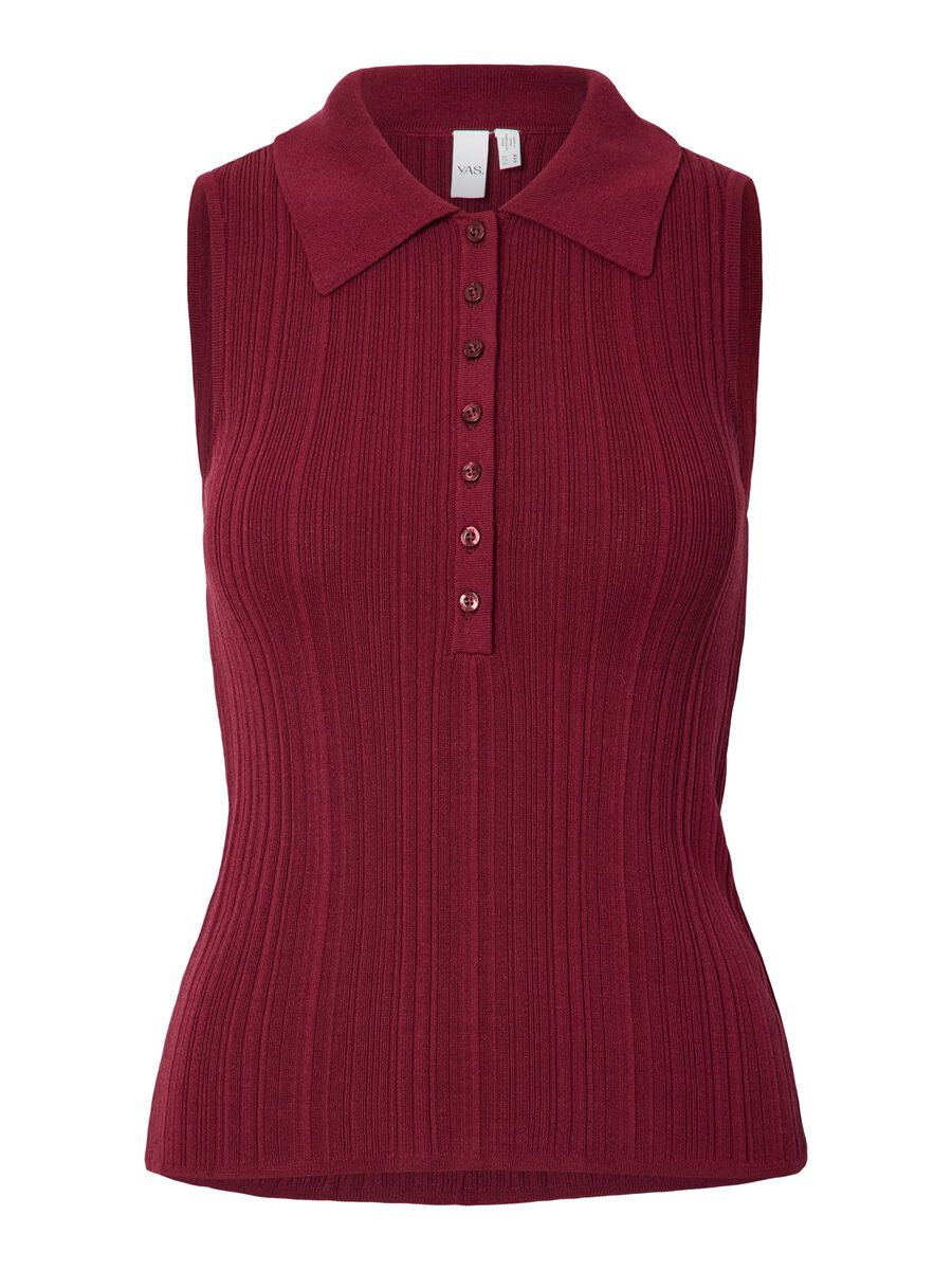 Product carousel image - YASTANKI POLO  KNITTED TOP, Rhododendron | 2